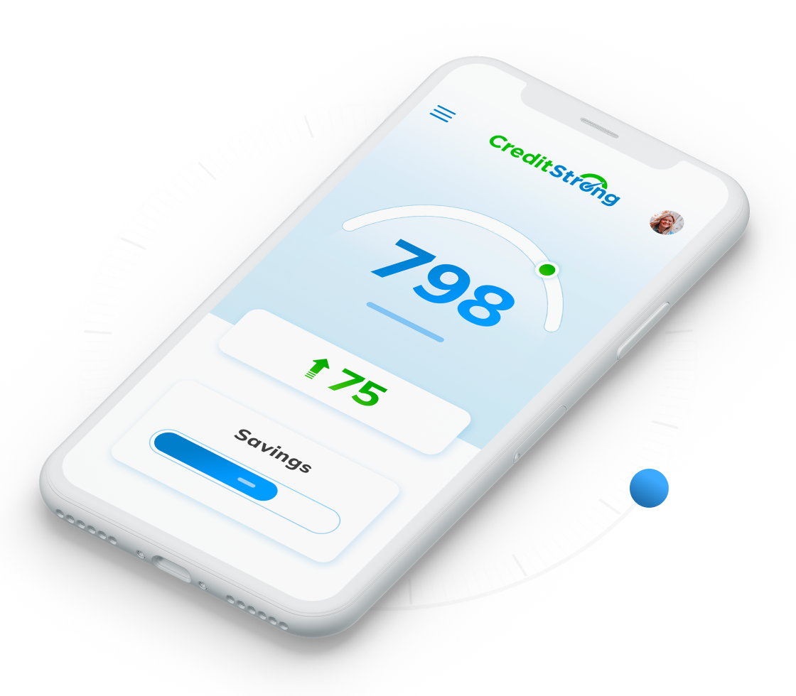 Credit Strong - View On Mobile Phone