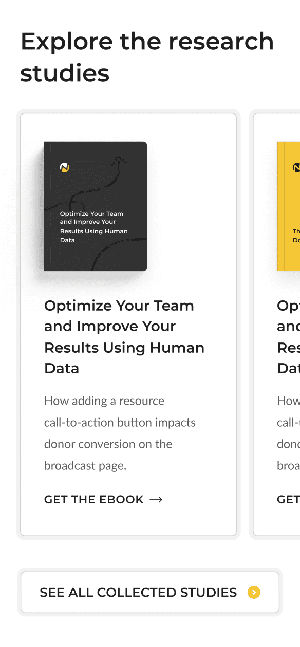 Next After - Research Studies View