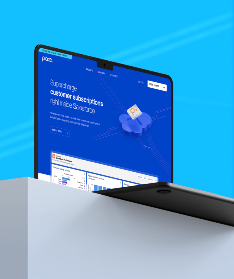 Place Website Design by Glide on Desktop and Mobile