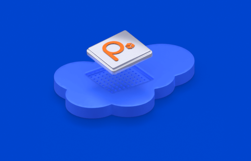 Place Technology Blue Background Design by Glide