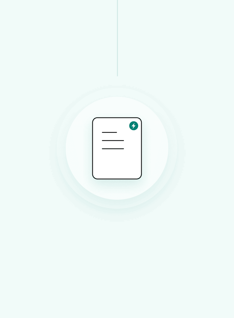 White document icon with lines
