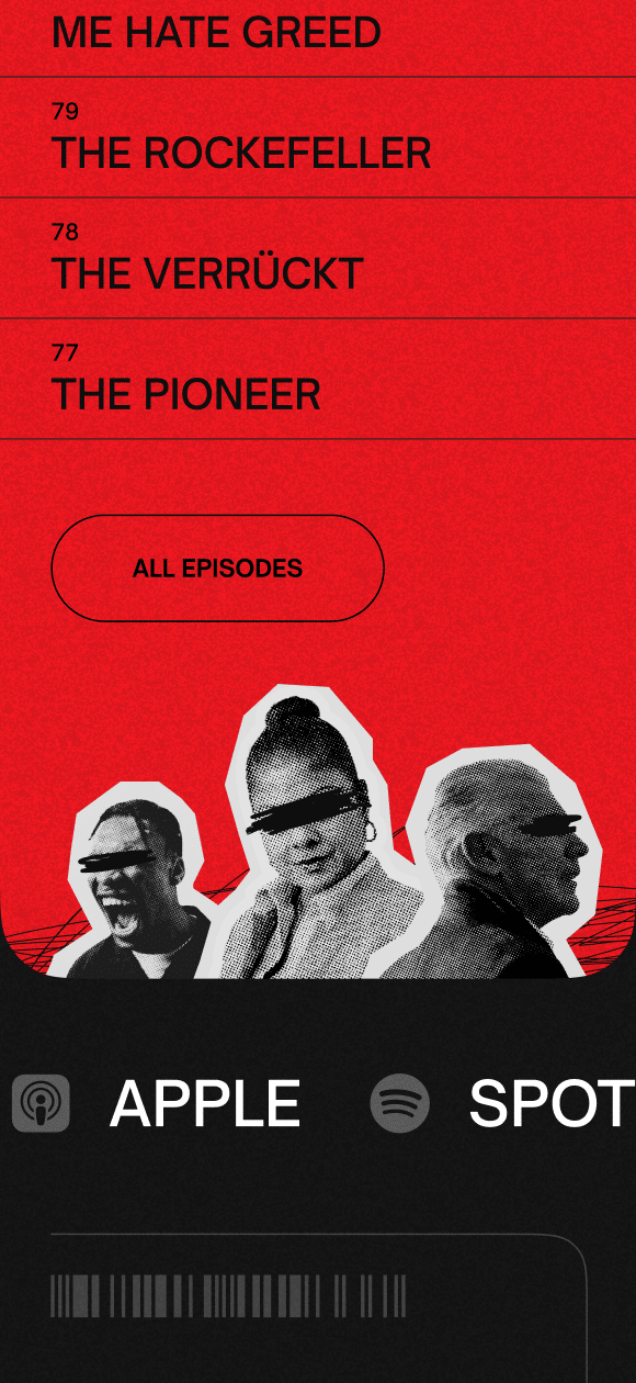 Swindled Podcast Mobile View