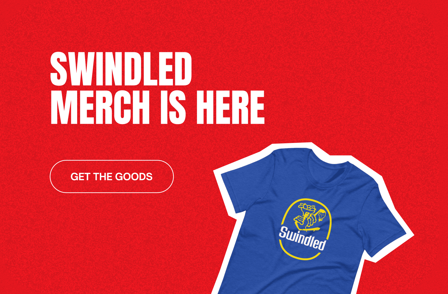 Swindled Podcast Slider Example - Desktop View